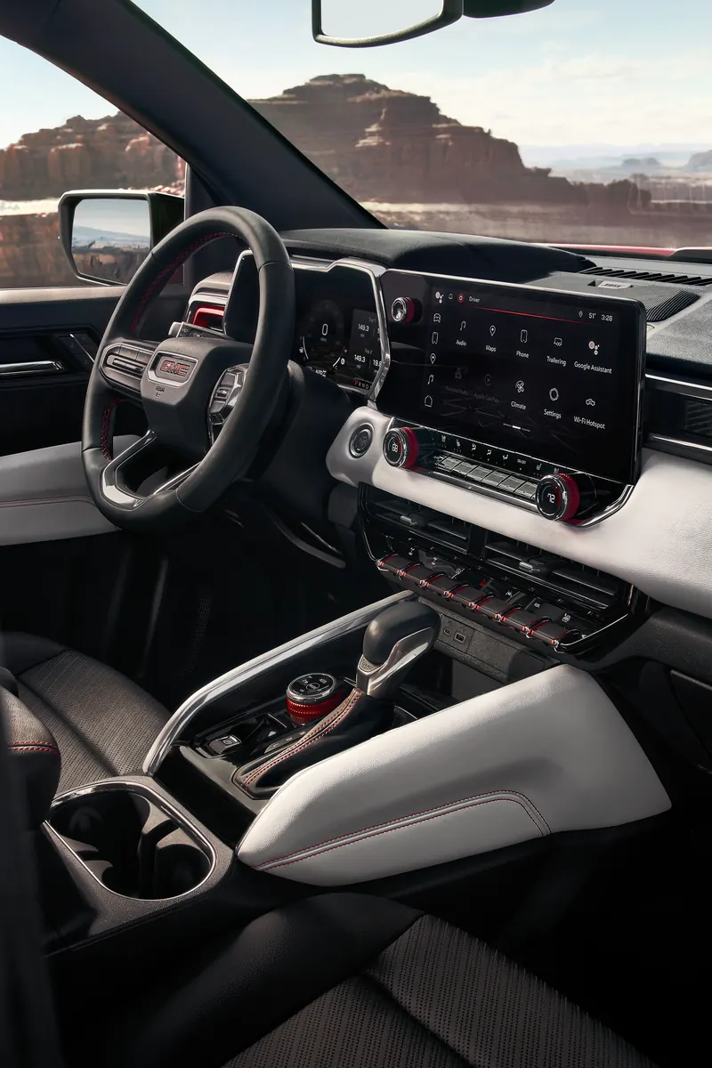 2026 GMC Canyon infotainment system at Fay Motors Inc in MASSENA NY